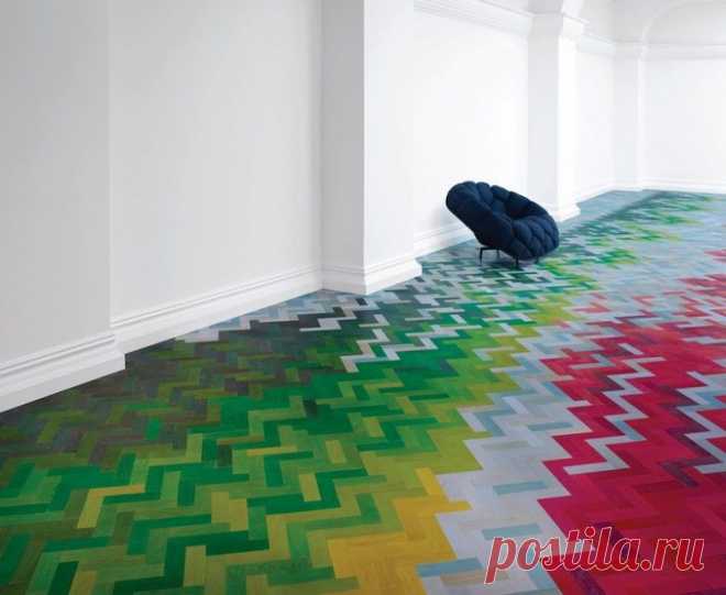 Необычные полы, по которым нога не поднимается ходить / Домоседы