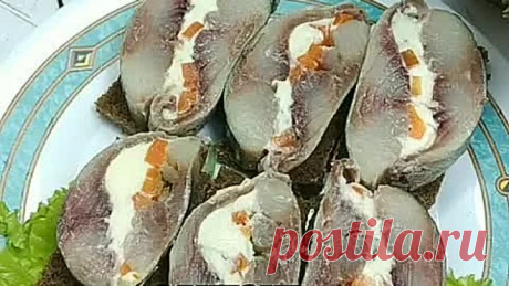 Закуска Новогодняя селедочка ( рецепт )