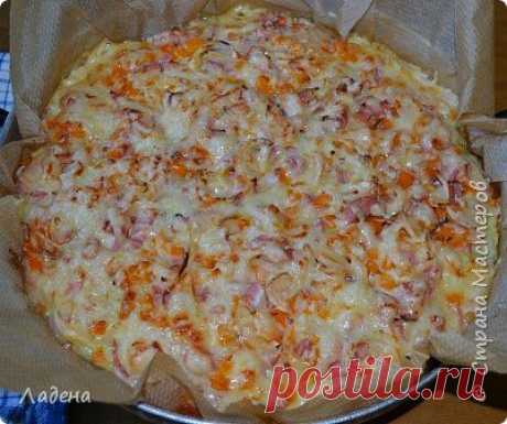 Очень вкусная кабачковая пицца