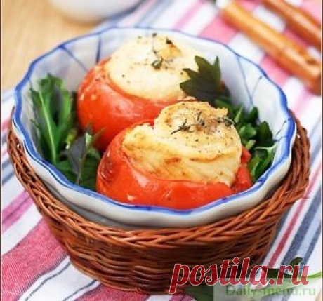 Рыба, запечённая в помидорах - Рецепты пользователя RussАллка - Daily-menu.ru