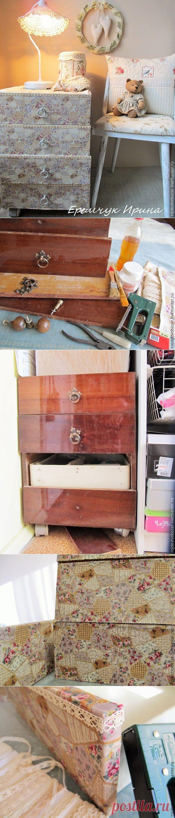 Декор тумбочки эпохи моего детства