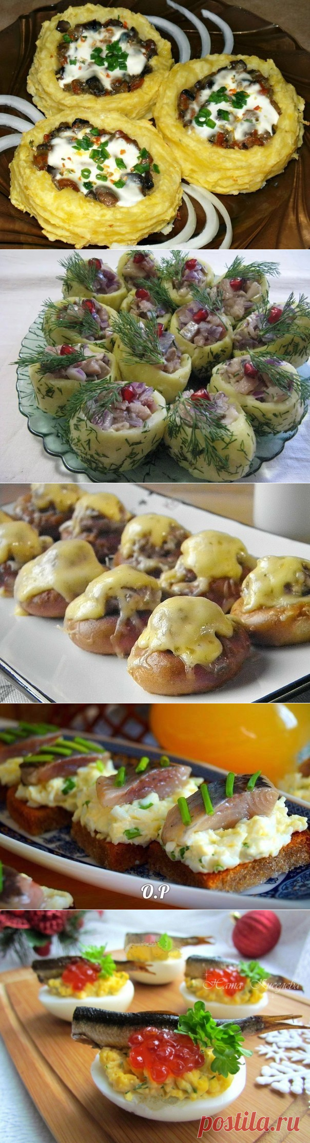 Обязательно сохраните! 10 закусок на праздничный стол | Вкусные рецепты