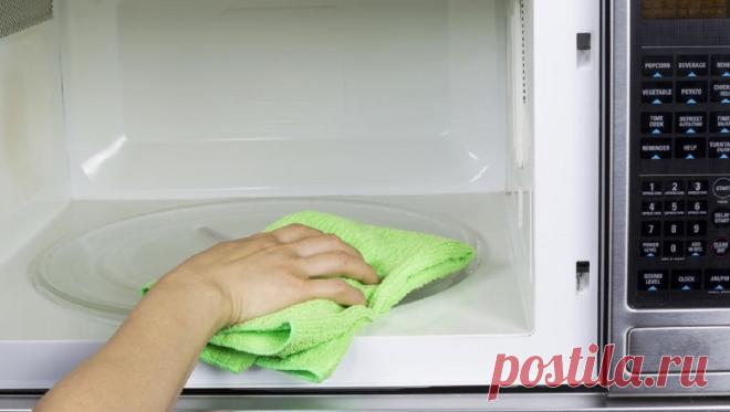 А вы знаете, как отмыть микроволновую печь за три минуты? Быстрый и легкий способ - cool-life.ru | cool-life.ru