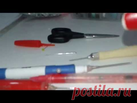 Como fazer agulhas para bordado taklin