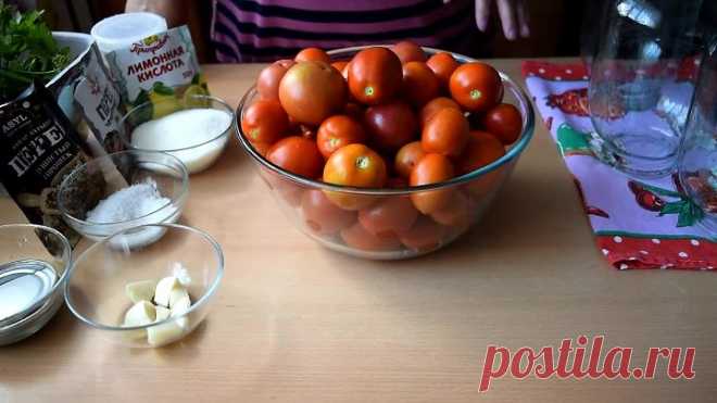 Заготовки на зиму. Маринованные помидоры