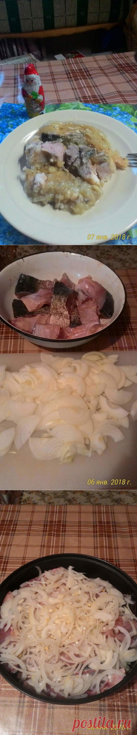 Толстолобик в луковой шубе - Простые рецепты Овкусе.ру