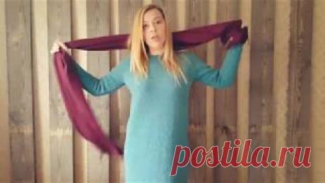 Платье! Представляете?! 
Это 1-я часть, а следом и 2-я идет!