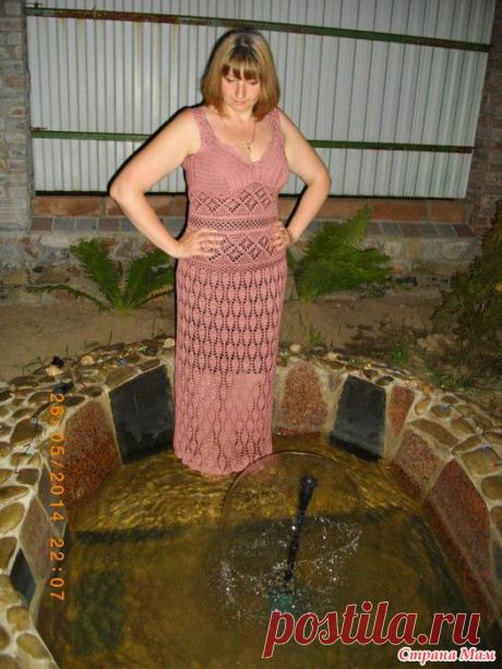 Платье - сарафан Лесной Вереск - Вязание - Страна Мам