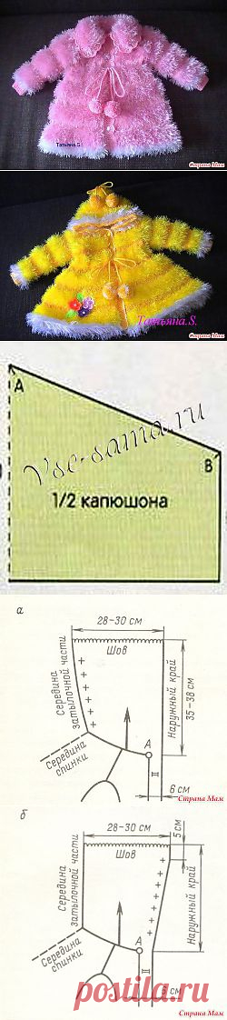 Пальто из травки спицами: Дневник группы "Вяжем вместе он-лайн" - Страна Мам