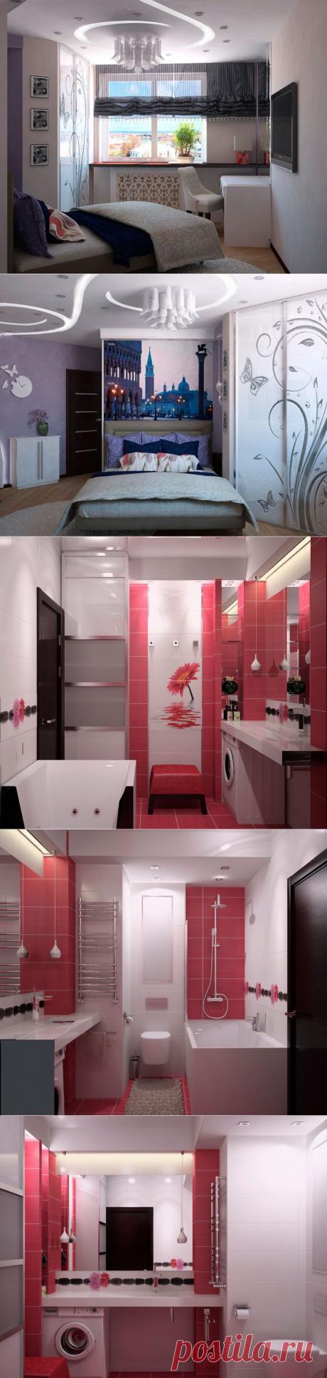 Двушка 68 кв.м. с современным дизайном — Роскошь и уют