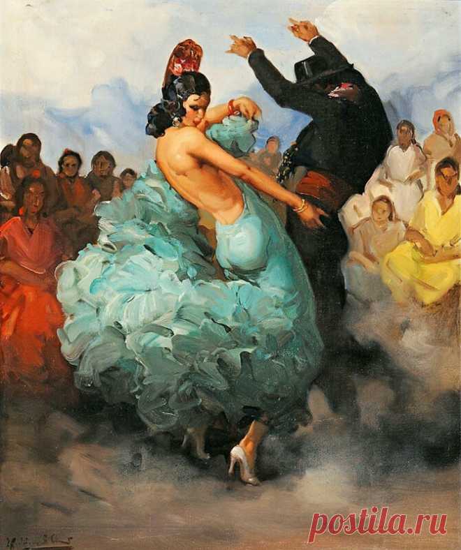 Francisco Rodriguez Sanchez Clement (1893-1968 ) // Фламенко