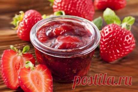 Клубничный джем: рецепт вкусный, густой - Заготовки на зиму готовьте с нами просто
