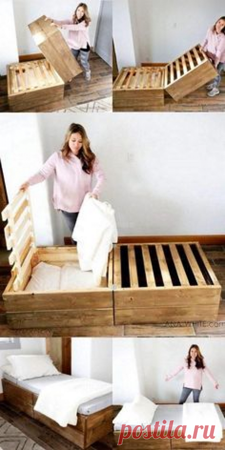 35+Interesting Ideas to Give Old Wood Pallets New Look - PALLETREUSE
