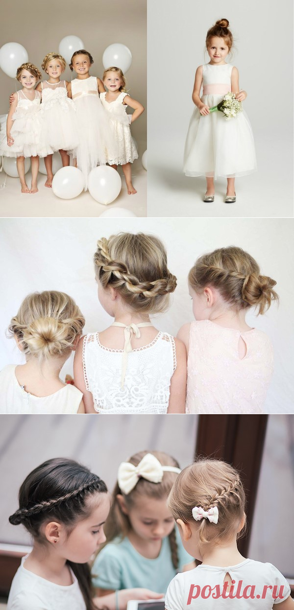 Праздничные детские прически для девочек 2017-2018 фото идеи. Самые красивые прически для девочек 2017-2018 – выбираем детскую прическу на выпускной в детском саду.