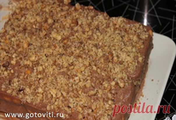 Торт без выпечки из печенья с творогом «Семейный» - Готовить Вкусно (ツ)