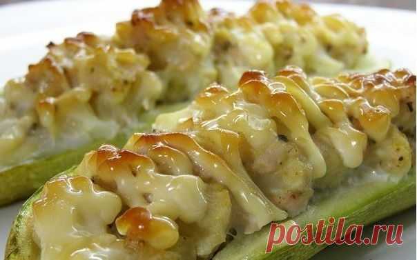 Фаршированные кабачки