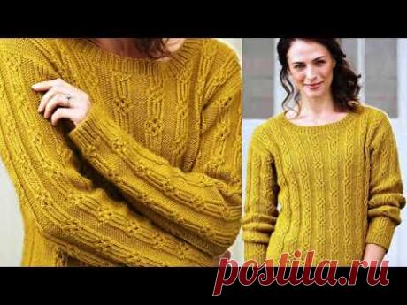 джемпер японским узором Хитоми Шида