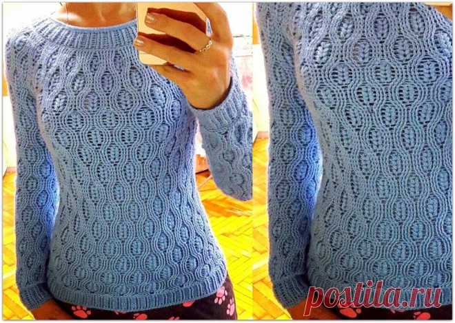 Нарядные ажурные джемперы. 6 моделей крючком | Paradosik_Handmade Пульс Mail.ru Вяжем джемперы крючком. 6 вариантов с описанием и схемами вязания.