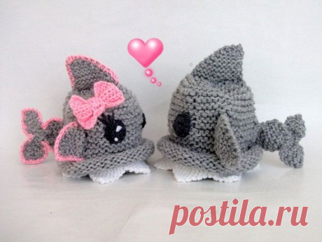 Hai-Hut  Mädchen oder junge-stricken Baby Hut  von myknittingworld.........МАГАЗИН