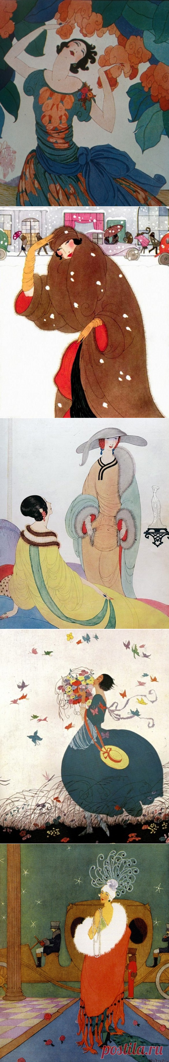 Изысканные иллюстрации Хелен Драйден