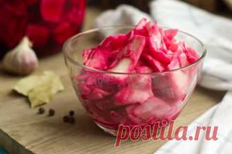 Капуста кусками со свеклой на зиму рецепт с фото пошагово - 1000.menu