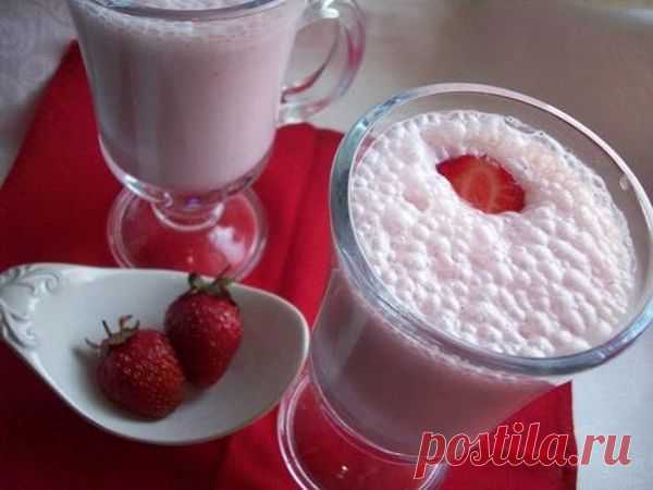 Молочный коктейль с клубникой - Пошаговый рецепт с фото своими руками Молочный коктейль с клубникой - Простой пошаговый рецепт приготовления в домашних условиях с фото. Молочный коктейль с клубникой - Состав, калорийность и ингредиенти вкусного рецепта.