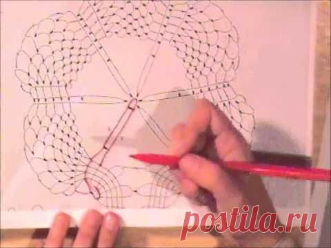 Видео-уроки: Читаем схемы. Брюггские кружева. Часть 2. Снегурочка и Снежинка - Ярмарка Мастеров - ручная работа, handmade