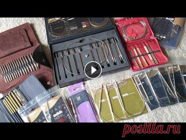 Спицы ADDI/Мои 500 пар спиц  #5/вязание Покажу все свои спицы от производителя Addi и некоторые, что на них похожи Спицы Addi Система Addi-Click BASIC набор для комбинирования круговых спиц ...