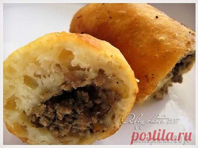 Знаменитые Орские ливерные пирожки из жидкого теста