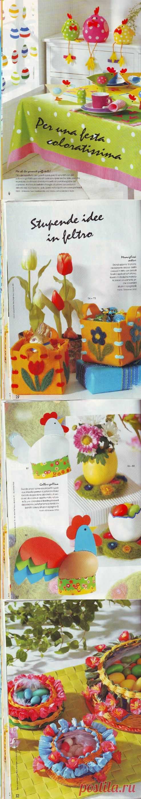 Интересные идеи к Пасхе .Burda special - E910 - 2006-Ita_Pasqua..
