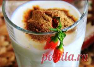 Жиросжигающий коктейль из кефира и специй | Рецепты вкусно