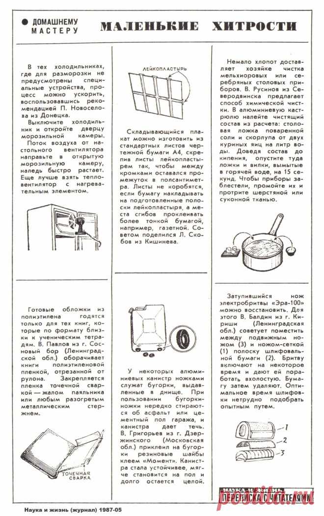 1987-05 Маленькие хитрости