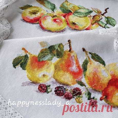 Груши и Яблоки от "Алисы"
#alisa_cross_stitch #crossstitch_dream #crossstitch #crossstitchland #вышиваютнетолькобабушки #вышивкакрестом #вышивка #листаем_вышиваем #crossstitch #crossstitcher  #embroidery #krestik_i_kanva #bravokrestik #puntodecruz #crossstitchlove #crossstitch_inspiration #crossstitcher #crossstitching #magic_stitches #вышивальщицыпоймут #ялюблювышивать #вышивкаалиса #xstitching #xstitcher #xstitch