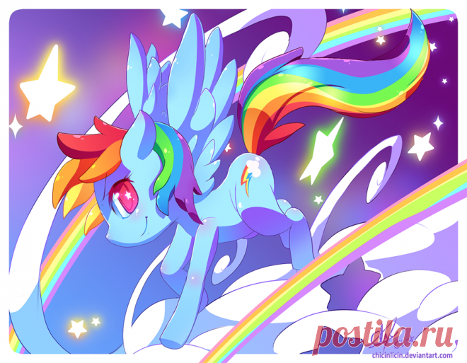 Rainbow Dash... by chicinlicin
