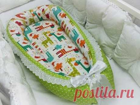 Гнездышко кокон для новорожденных своими руками выкройка / babynest