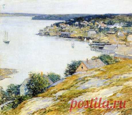 Американский художник-импрессионист Уиллард Лерой Меткалф (1858-1925)