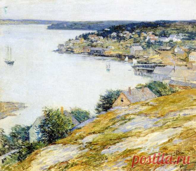 Американский художник-импрессионист Уиллард Лерой Меткалф (1858-1925)