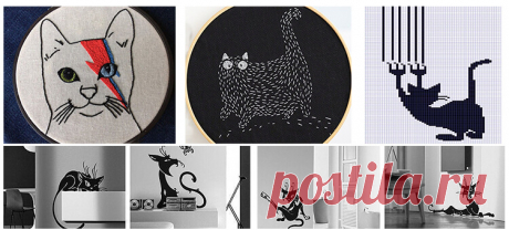 Вышивка гладью и для начинающих: 1000 схем и мастер - классов