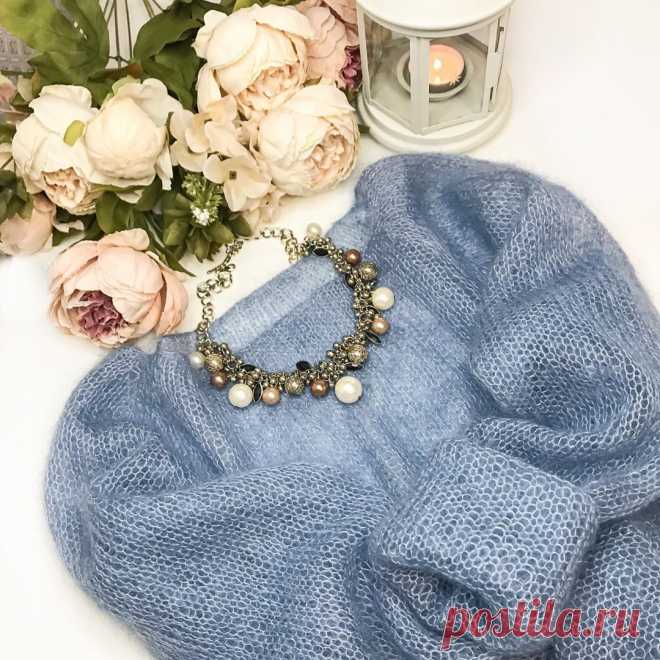 СВИТЕР-ПАУТИНКА CПИЦАМИ ОТ HTTPS://WWW.INSTAGRAM.COM/YU_GA_KNITS/