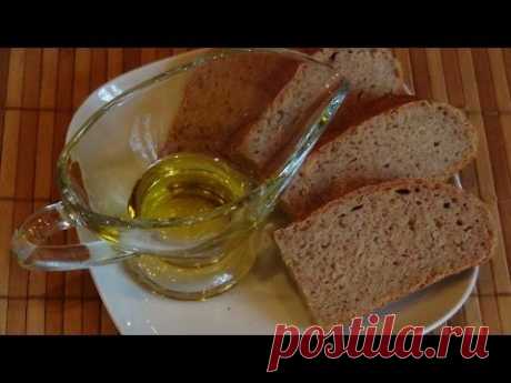 Домашний хлеб с кунжутной пастой (тахиной).