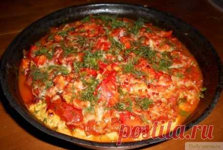 Белково-овощная запеканка с курогрудкой и творогом - 100 ккал/100 г. Сытно, вкусно, калорий немного, и выглядит классно!