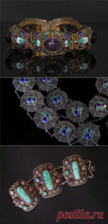 Chinese Silver Enamel (2)| Китайское ювелирное искусство 19 в.