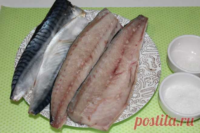 Балык из скумбрии. Получается просто 