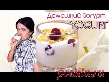 Как приготовить йогурт из молока и закваски / Homemade Yogurt - YouTube