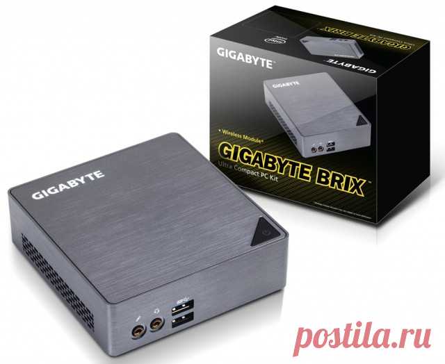 GECID.com: Мини-ПК GIGABYTE BRIX GB-BSi5-6200 и BRIX GB-BSi5H-6200 на базе Intel Skylake
