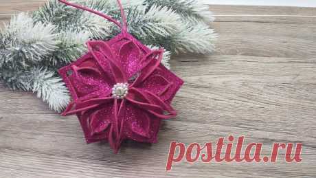 ✨ Create stunning 3D snowflakes from foam with this easy DIY tutorial! Perfect for holiday decorations, window displays, or festive crafts. Follow our step-by-step guide to bring winter magic into your home. ❄️✨ Save it for your next craft project!
