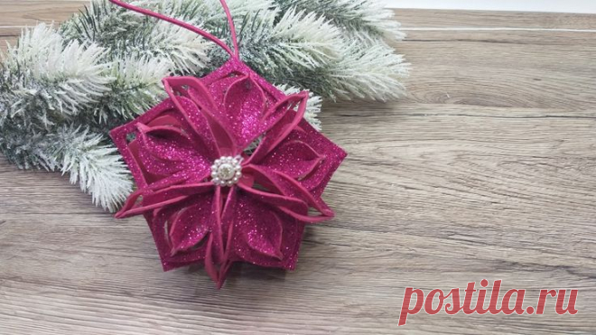 ✨ Create stunning 3D snowflakes from foam with this easy DIY tutorial! Perfect for holiday decorations, window displays, or festive crafts. Follow our step-by-step guide to bring winter magic into your home. ❄️✨ Save it for your next craft project!
