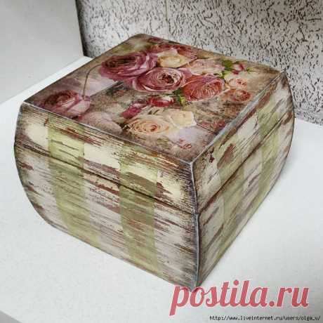 Декупаж из интернета.