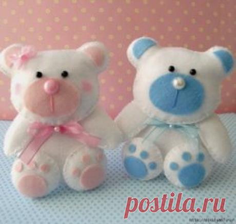 Игрушки из фетра