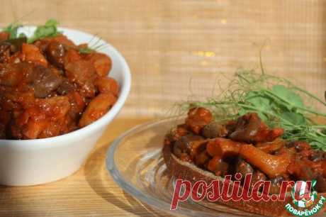 Вешенки, маринованные в томате, на сейчас Кулинарный рецепт